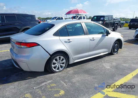 2021 Toyota Corolla Le из США, поврежденный, VIN 5YFEPMAE9MP270729